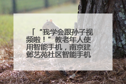 “我学会跟孙子视频啦！”教老年人使用智能手机，南京建邺艺苑社区智能手机课堂圆满落幕