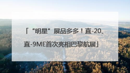 “明星”展品多多！直-20、直-9ME首次亮相巴黎航展