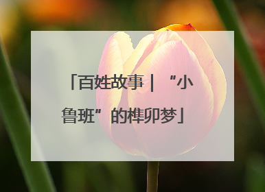 百姓故事｜“小鲁班”的榫卯梦