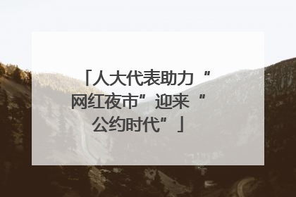 人大代表助力“网红夜市”迎来“公约时代”