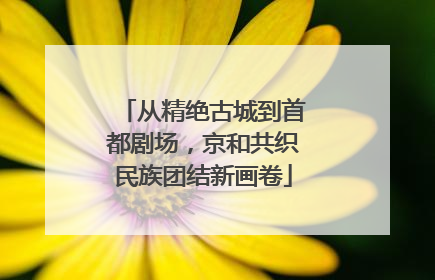 从精绝古城到首都剧场，京和共织民族团结新画卷