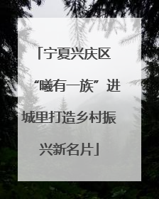 宁夏兴庆区 “曦有一族”进城里打造乡村振兴新名片