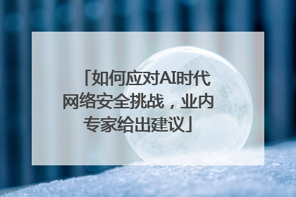 如何应对AI时代网络安全挑战，业内专家给出建议