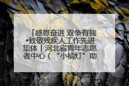 感恩奋进 双争有我•致敬残疾人工作先进集体丨河北省青年志愿者中心（“小橘灯”助残接力计划实施团队）：用温暖陪伴，守护特殊孩子成长