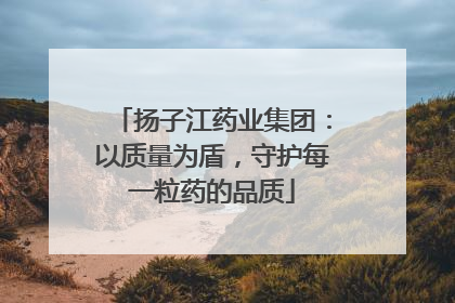 扬子江药业集团：以质量为盾，守护每一粒药的品质