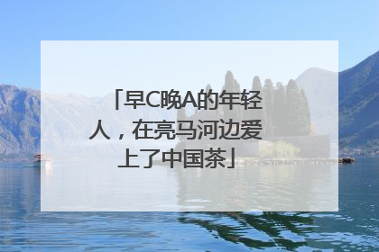 早C晚A的年轻人，在亮马河边爱上了中国茶