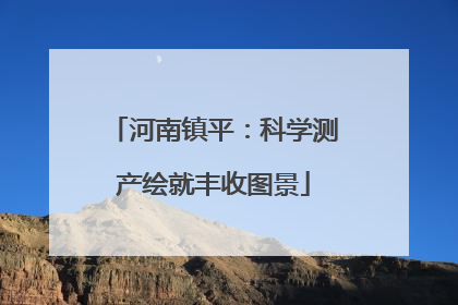 河南镇平：科学测产绘就丰收图景