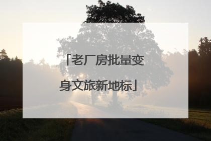 老厂房批量变身文旅新地标