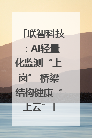 联智科技：AI轻量化监测“上岗” 桥梁结构健康“上云”