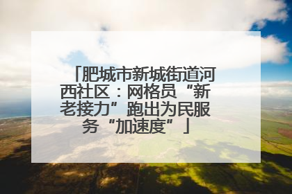 肥城市新城街道河西社区：网格员“新老接力”跑出为民服务“加速度”