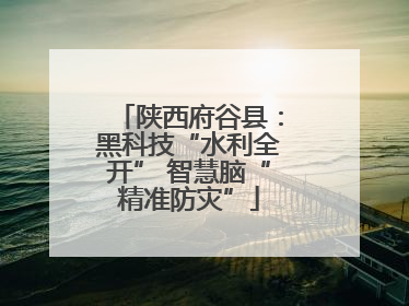 陕西府谷县：黑科技“水利全开” 智慧脑“精准防灾”